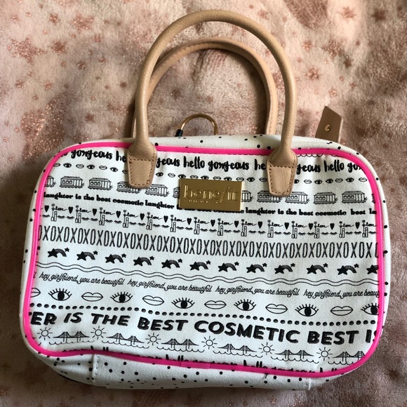 benefit cosmetic bag - NWOT - Picture 2 of 5